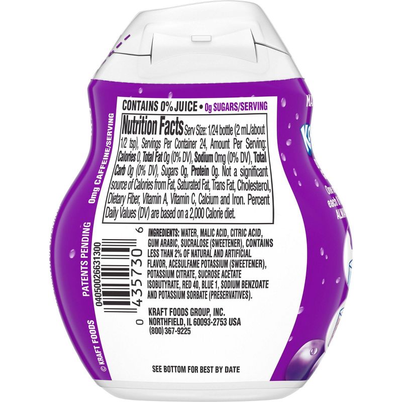 Kool-Aid Grape Liquid Water Enhancer - 1.62 fl oz Bottle