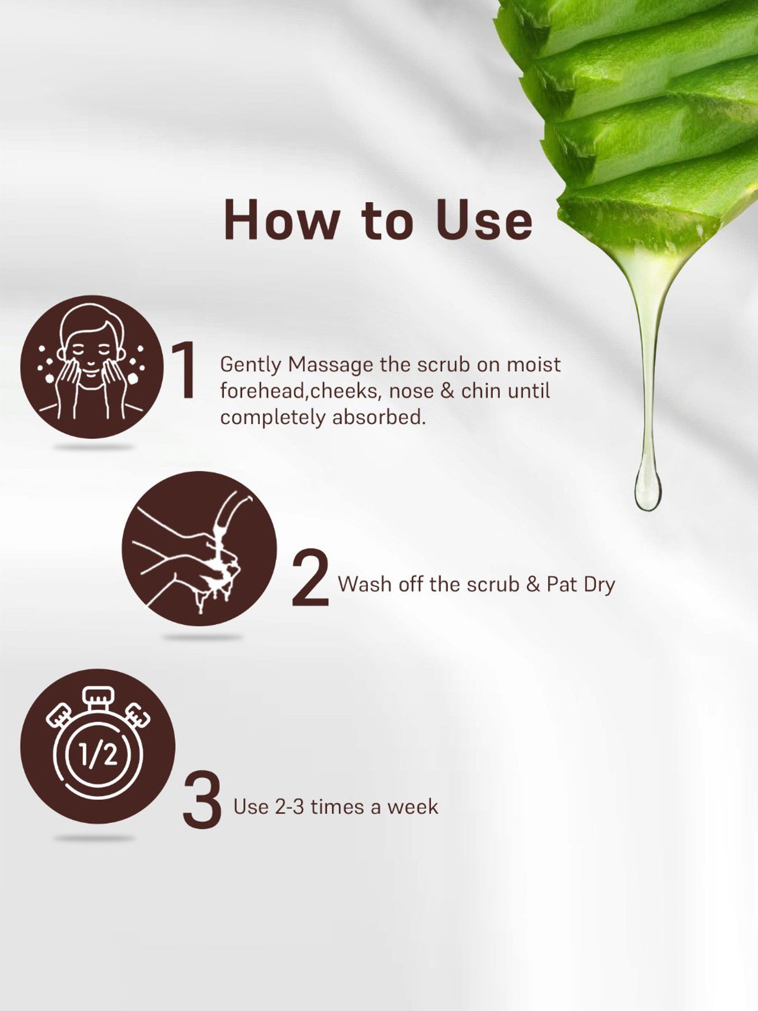 COAL Clean Beauty Mother of Pearl Face Scrub for Men - 50 gm