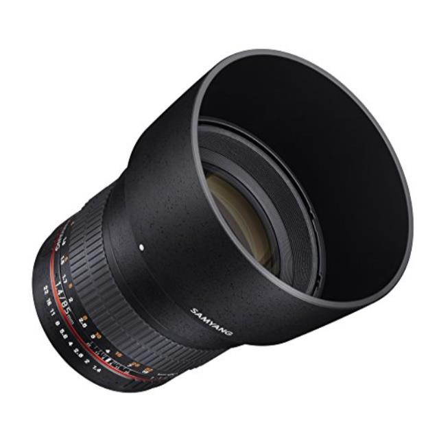 Samyang - 85 mm - f/1.4 - Manual Focus Lens for Nikon F