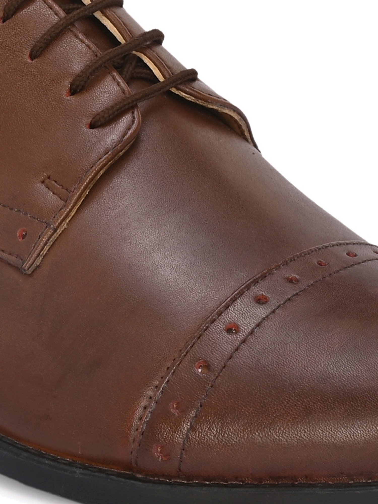 Clog London Men's Brown Derby Shoes