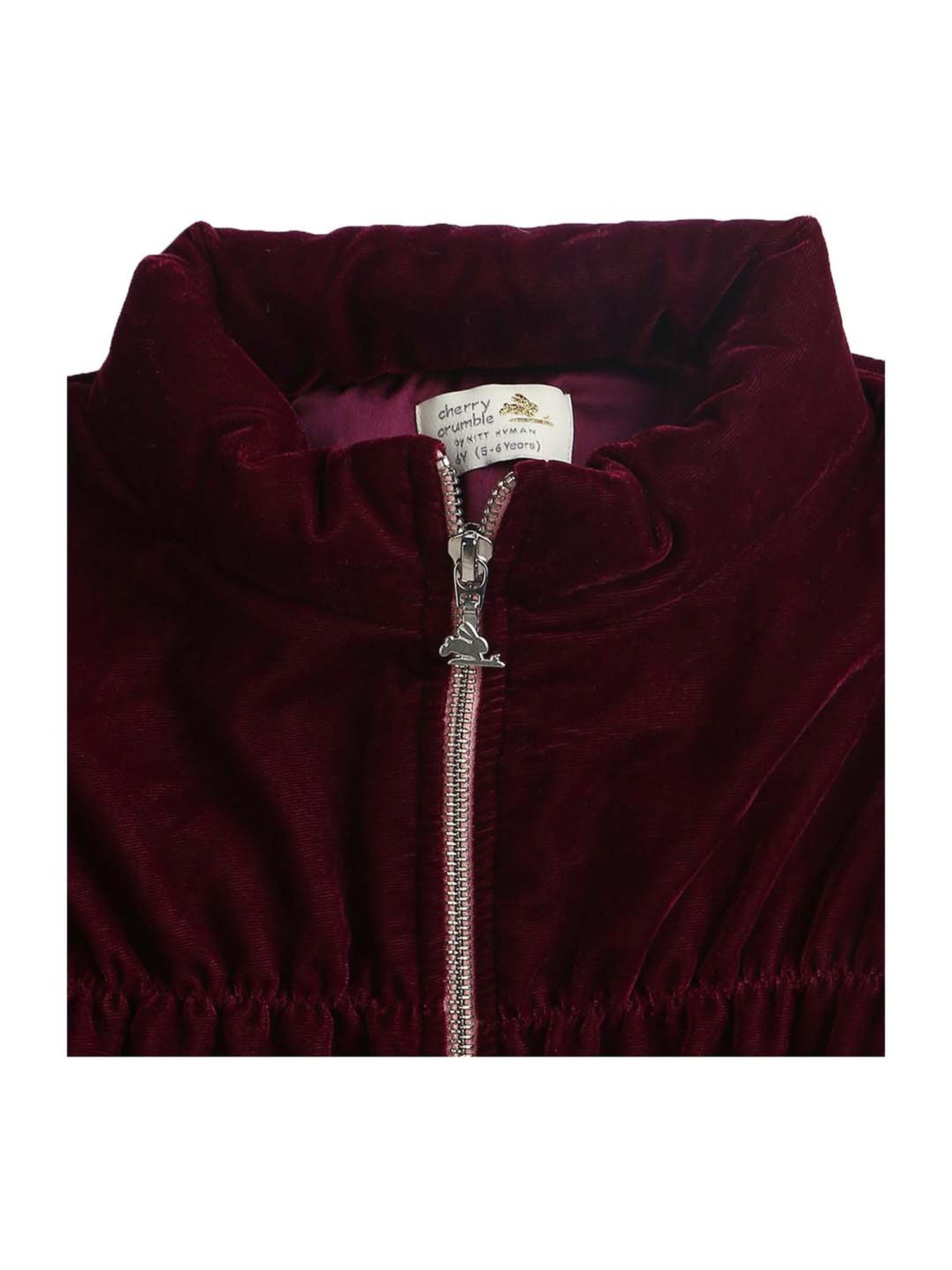 Elle Kids Black Self Pattern Jacket