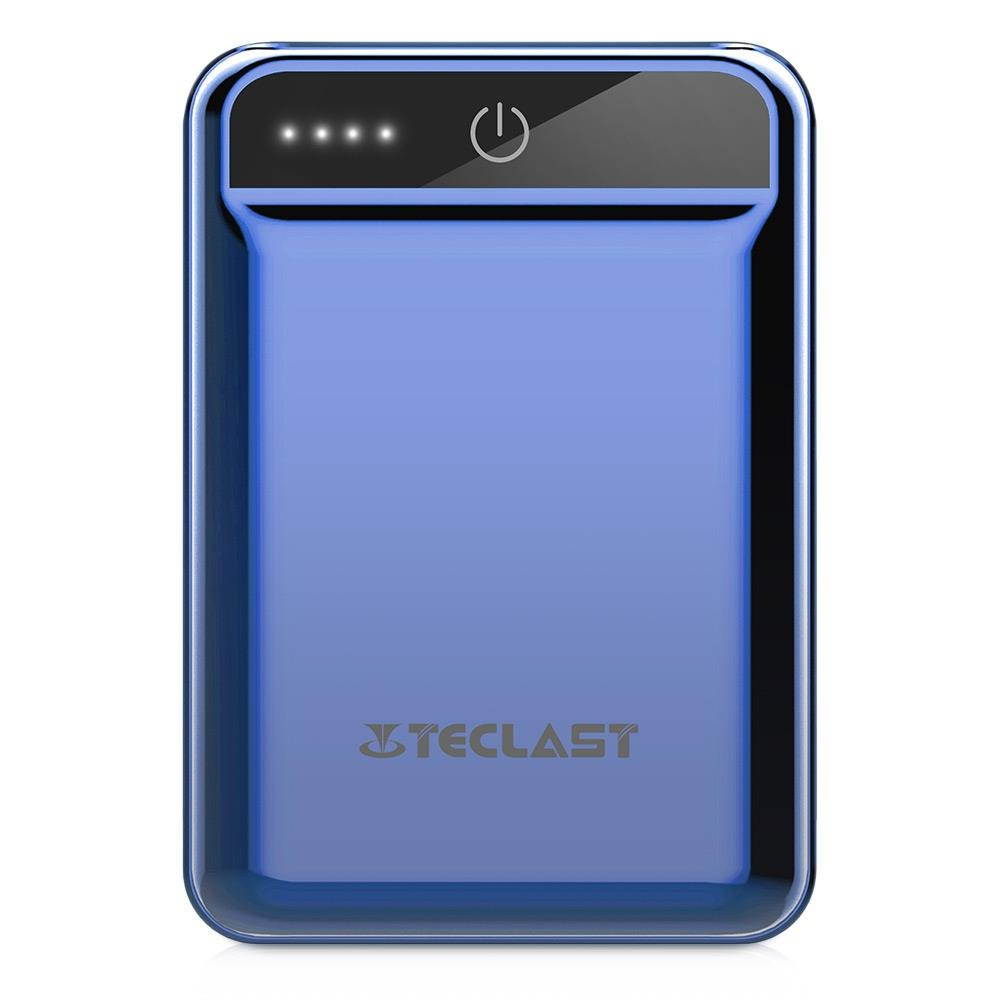 Power Bank 10000mAh High Capacity External Battery Pack Powerbank Cell Phone Battery Backup Charger with Dual Input & Output Compatible iPhone X 8 7 Plus, iPad Tablet & More