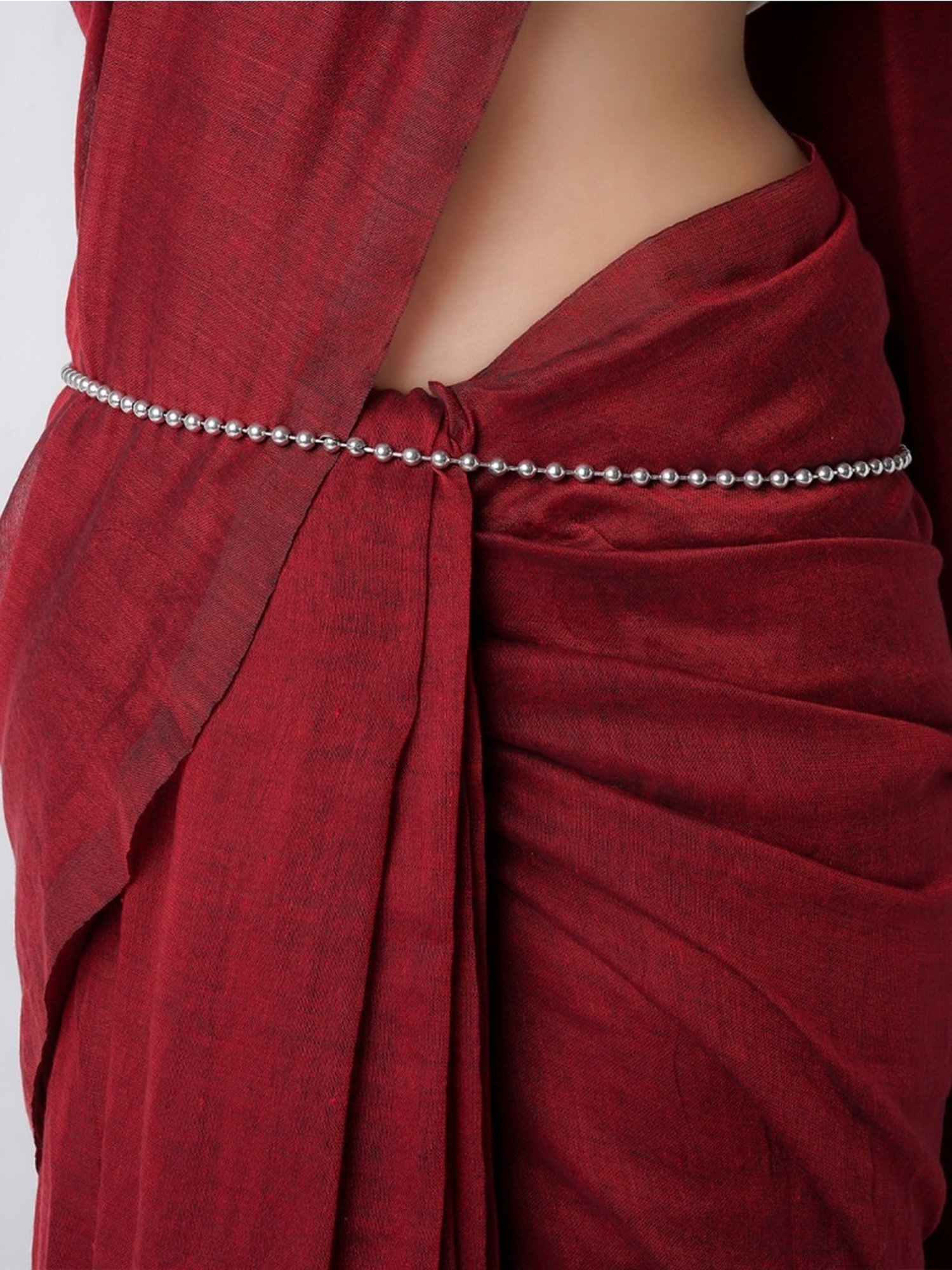 Teejh Kekayi Silver Waistband for Women