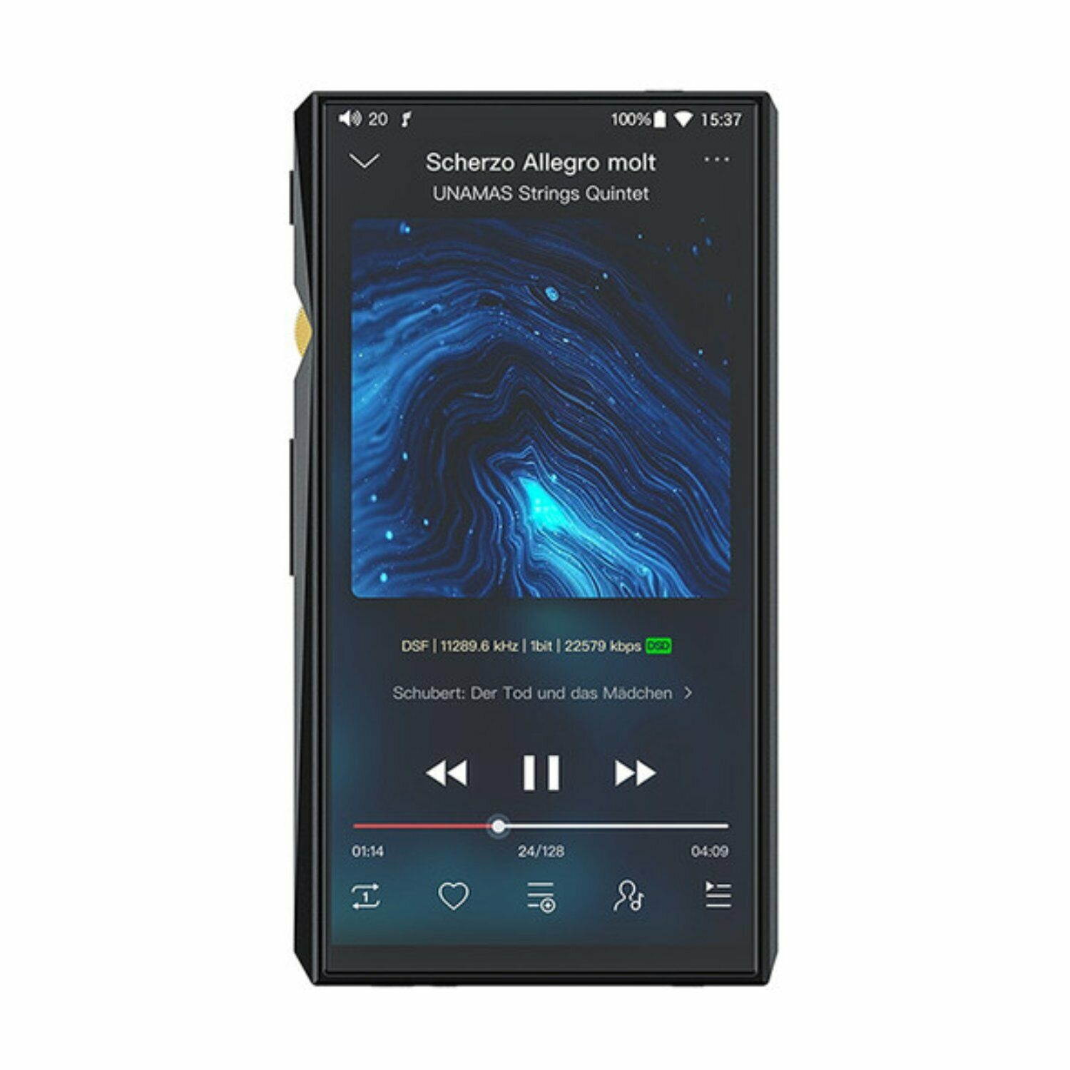 FiiO M11 Pro Android Hi-Res Lossless MP3 Music Player with Dual AK4497, THX AAA amp, aptX/atpX HD/LDAC/Bluetooth/DSD/Tidal/Spotify/5G WiFi/4.4 Balance Output, Full Touch Screen