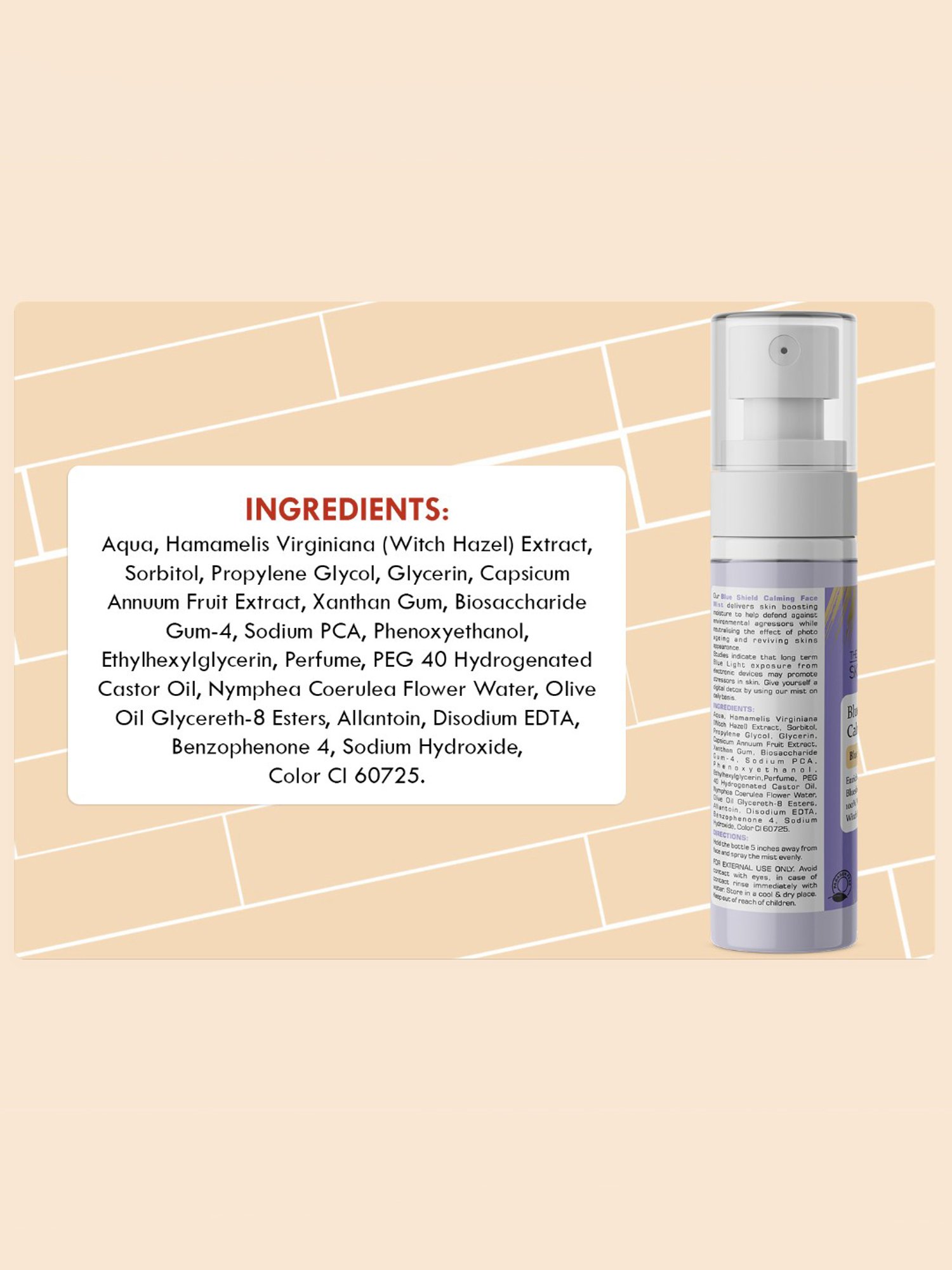 The Love Co. 100% Pure & Natural Rose Water - 100 ml