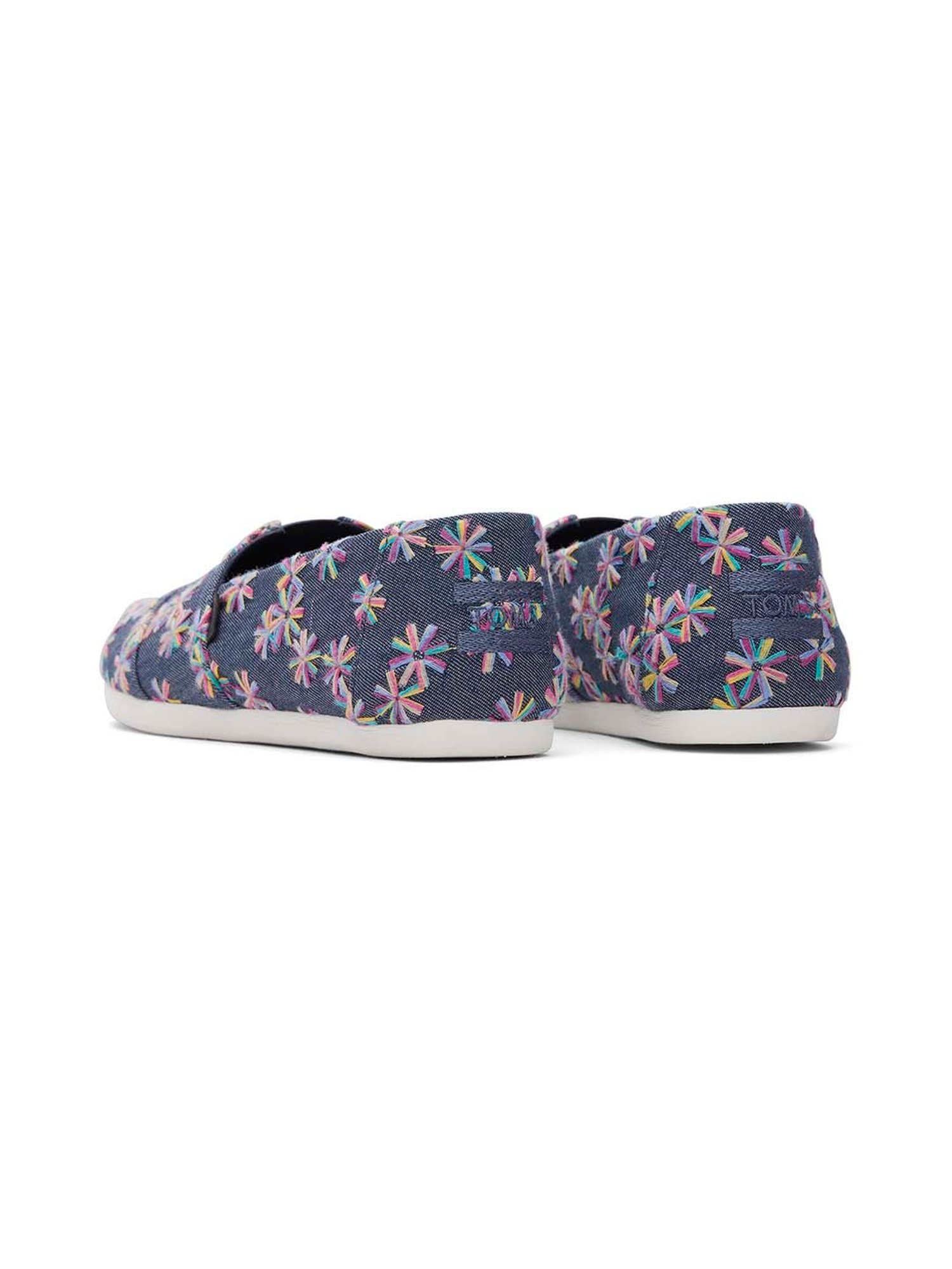 TOMS Women's Navy Espadrille Shoes