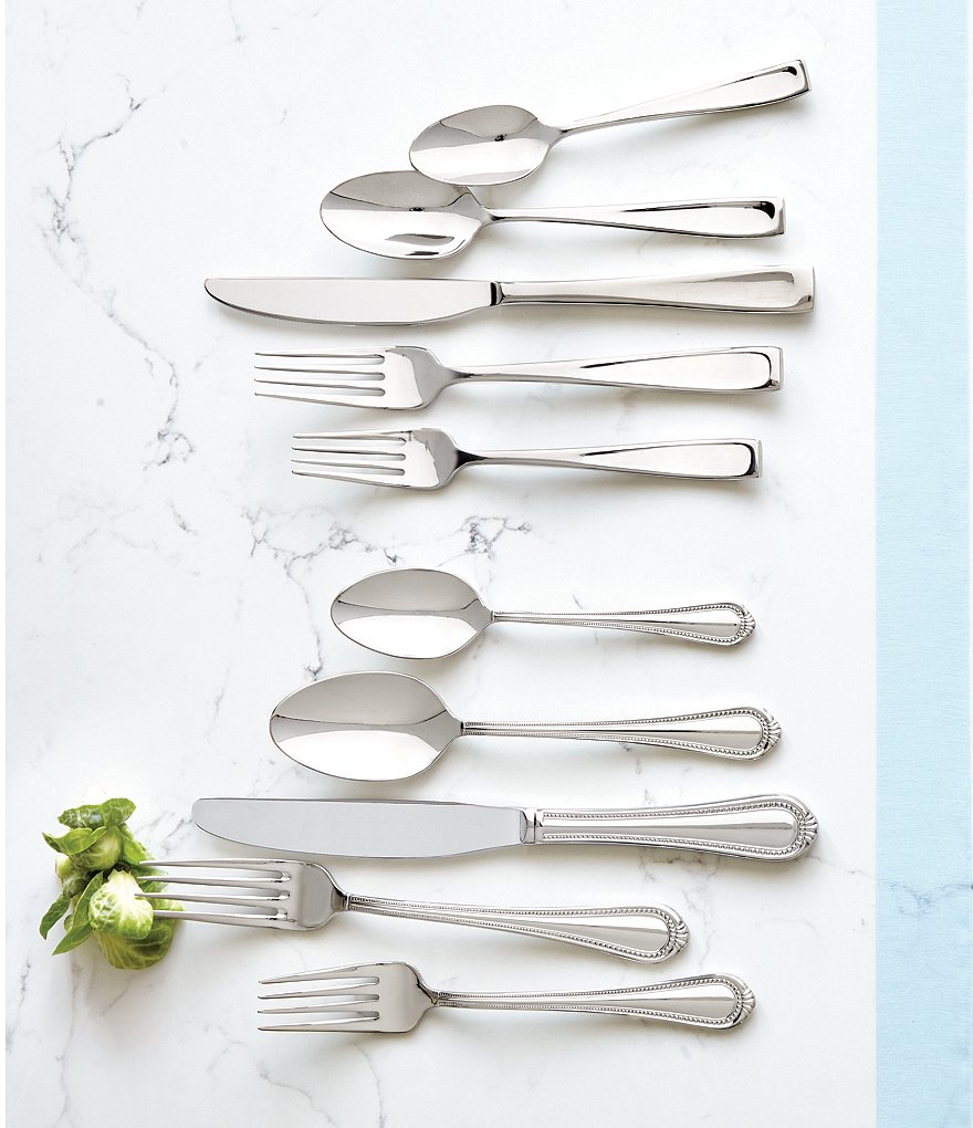 Oneida Moda 65-Piece Stainless Steel Flatware Set