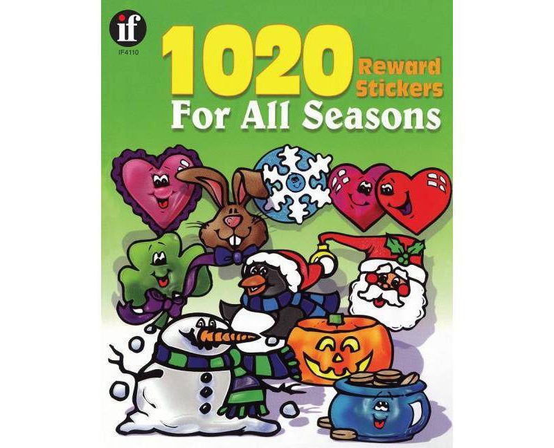 1020 Reward Stickers for All Seasons - (Paperback)