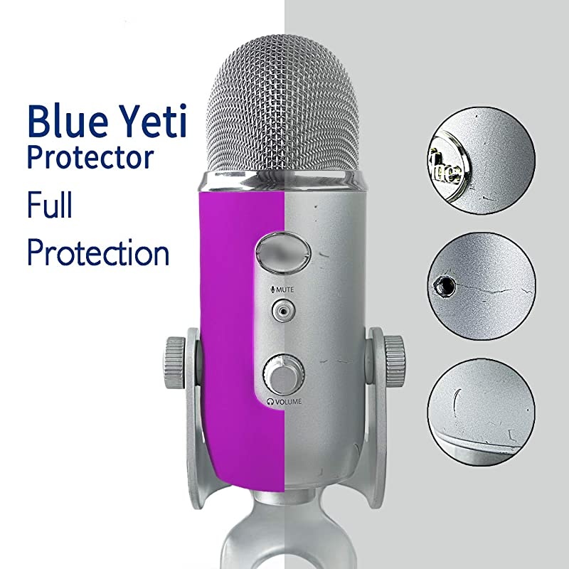 Blue Yeti Windscreen Cover Suit Microphone Pop Filter Dust Cover for Blue Yeti USB Microphone