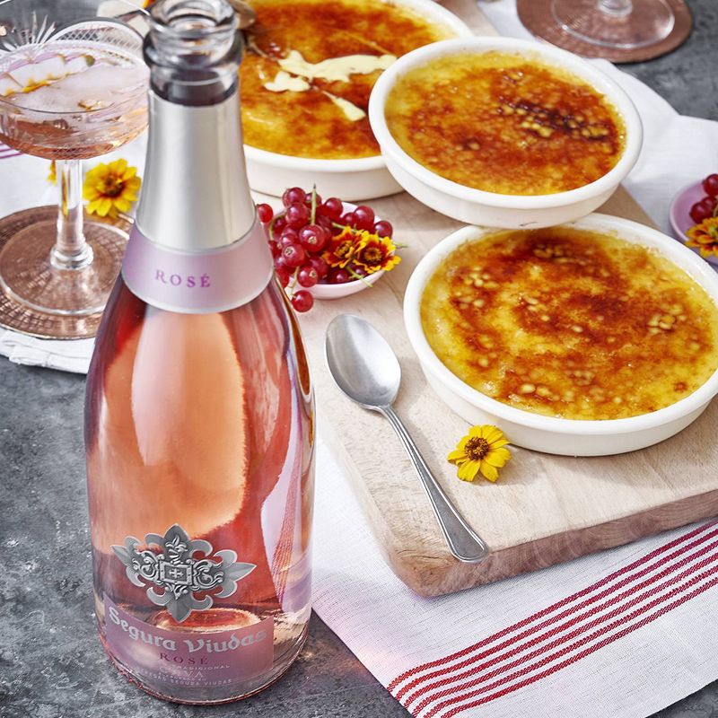 Segura Viudas Cava Brut Sparkling Rosé Wine - 750ml Bottle