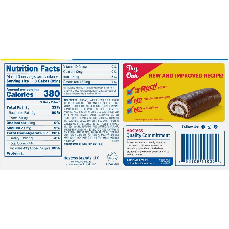 Hostess Ho Hos - 10ct/10oz