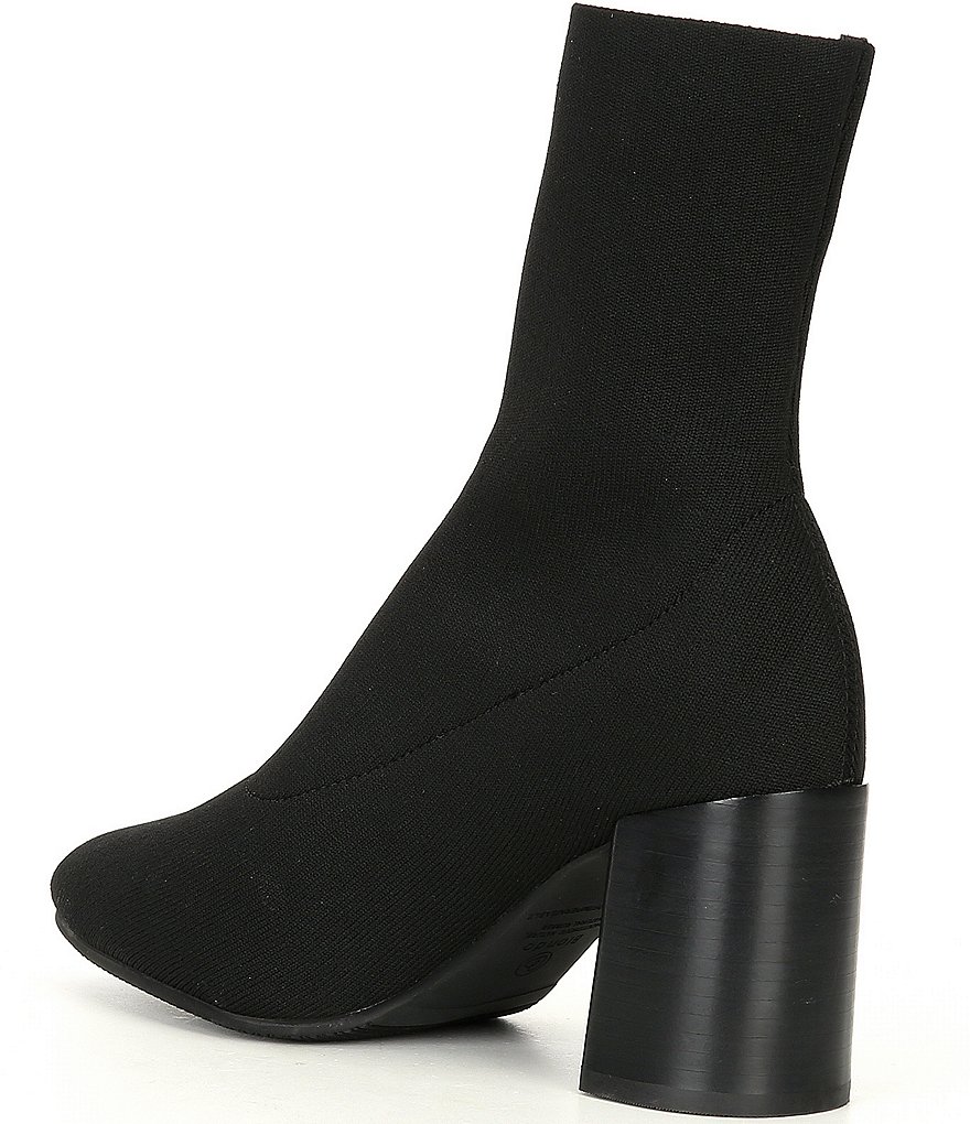 Blondo Sassy Stretch Knit Waterproof Block Heel Sock Booties