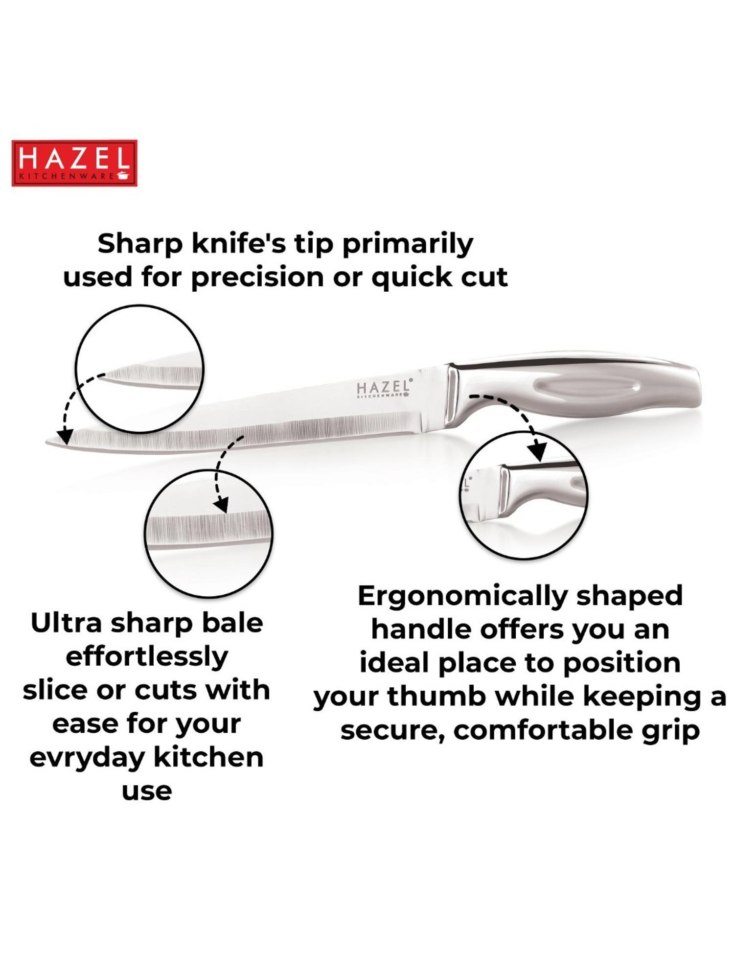 Meyer Stainless Steel 12cm Utility Knife