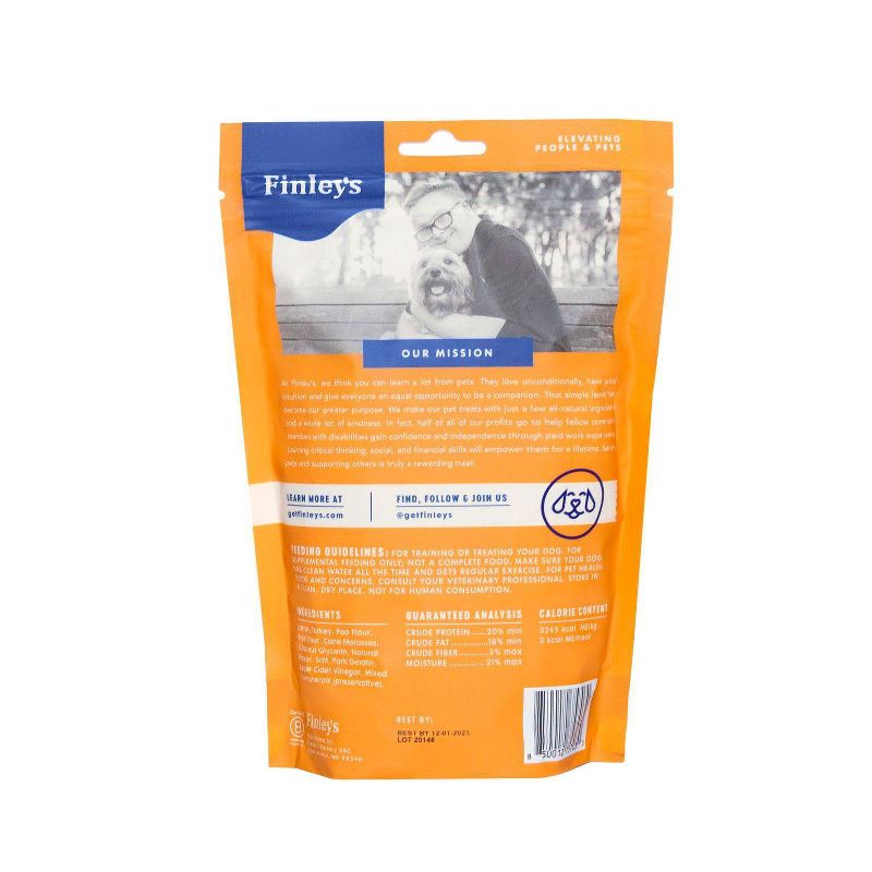 Finley's All Natural Lamb Soft Training Bite Dog Treats - 16oz