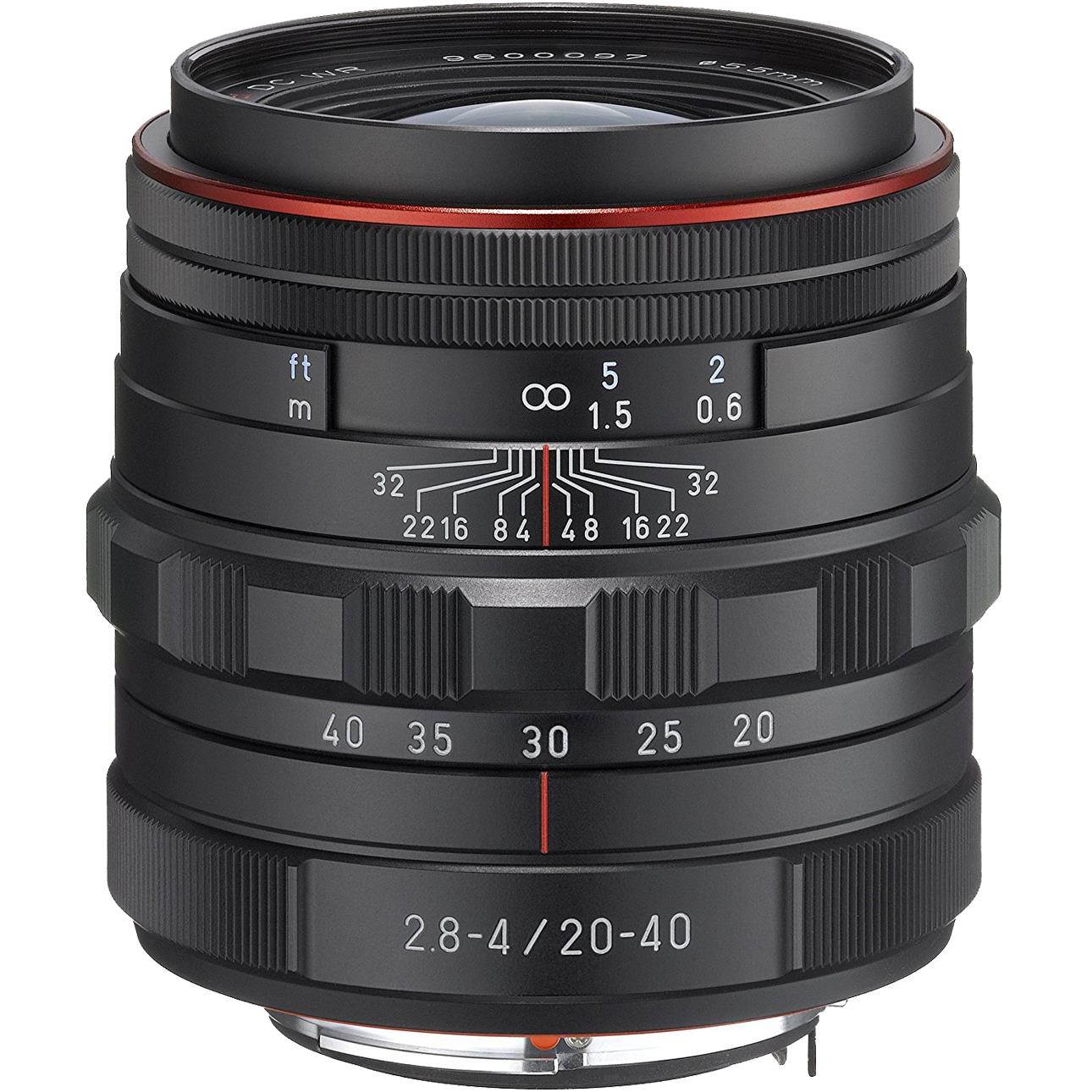 Pentax HD DA 20-40mm F2.8-4 ED Limited DC WR Zoom Lens - Black #23000