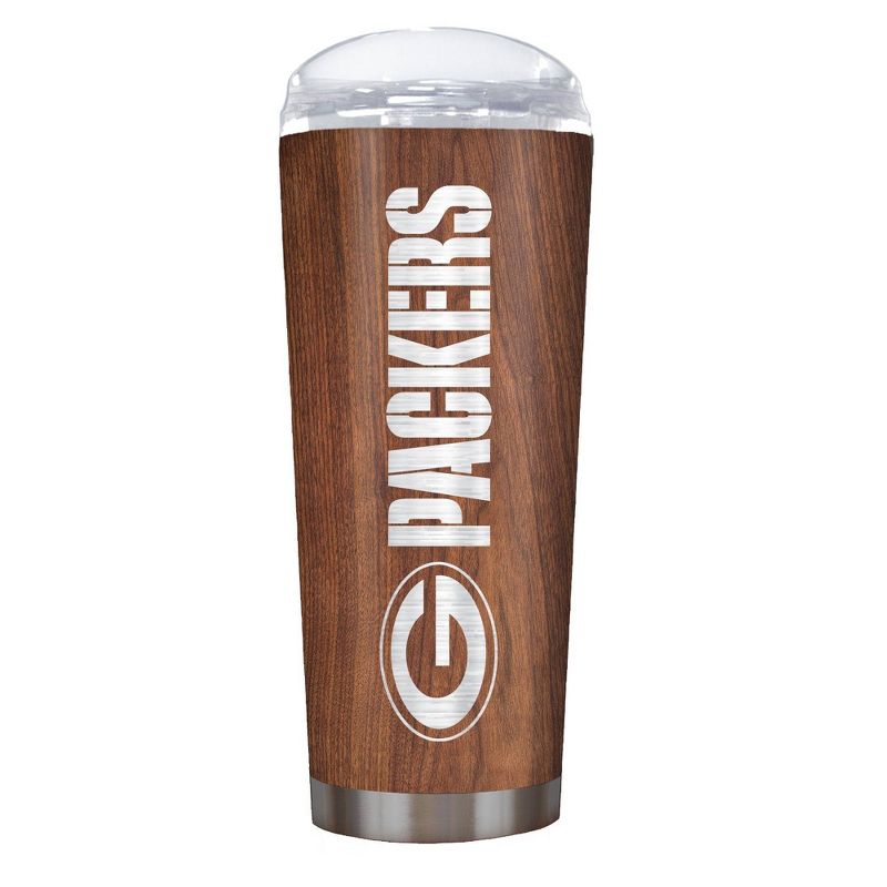 NFL Green Bay Packers 18oz Woodgrain Roadie Tumbler