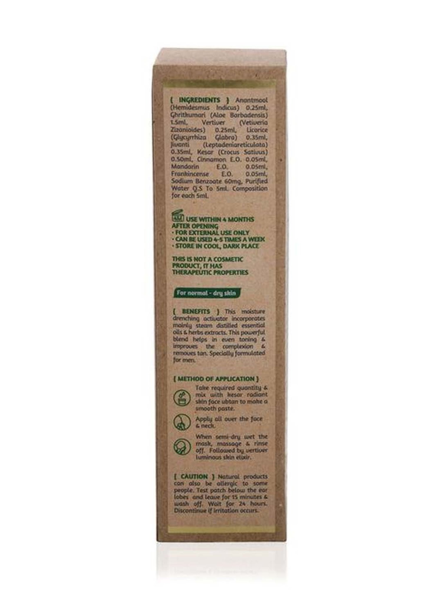 ROOTS AND HERBS Kesar Radiance Enhancing Skin Activator - 220 ml