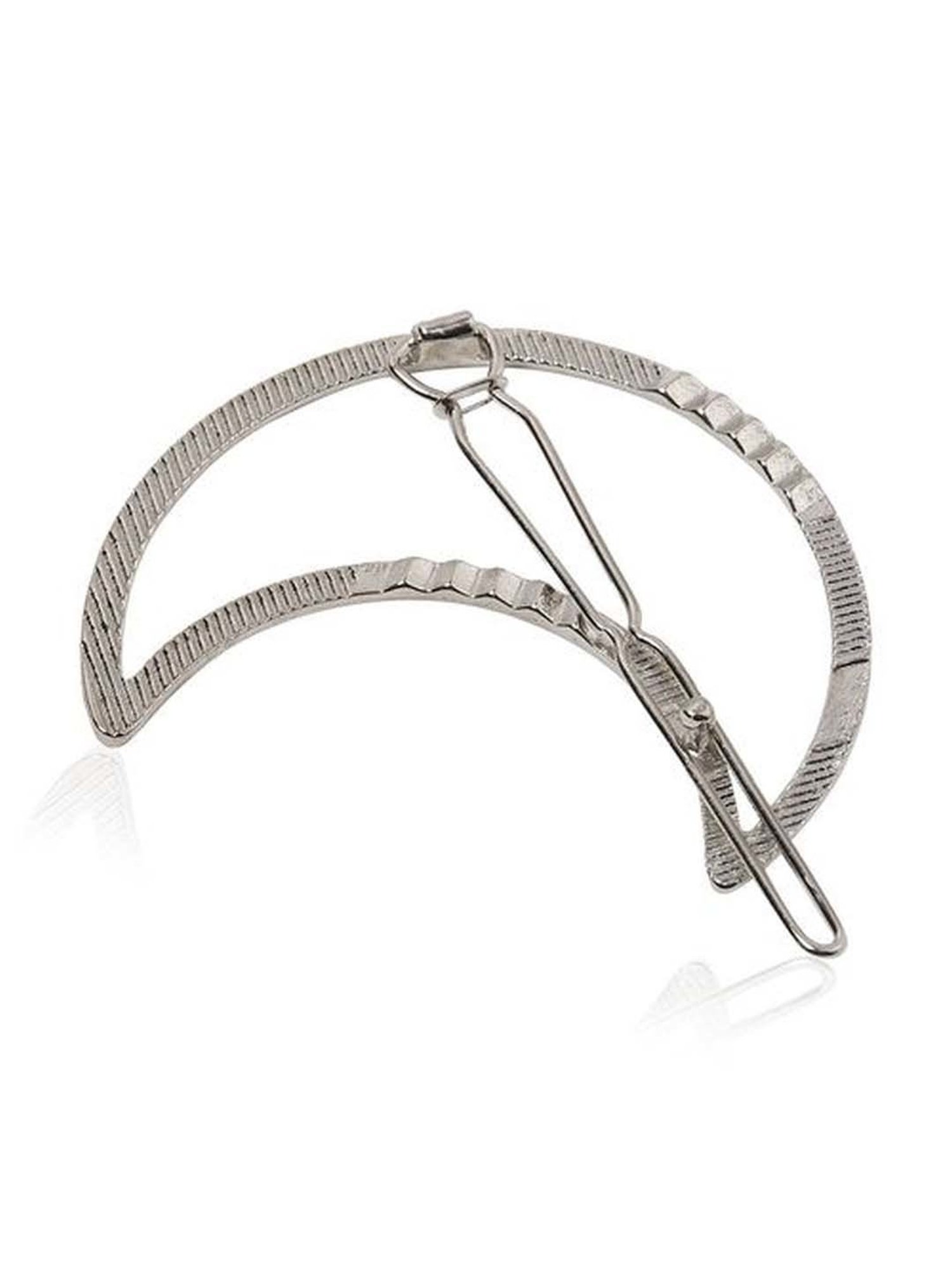 Forever 21 Silver Moon Hair Pin