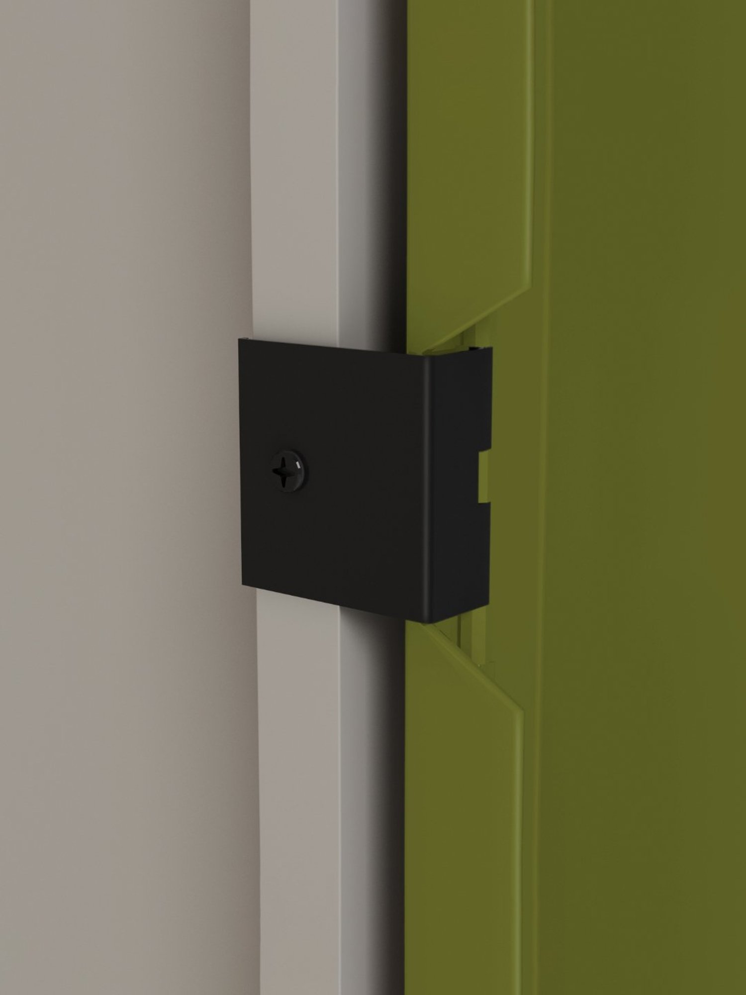 Godrej Interio Slimline 2-Door Steel Almirah, Tex Green Leaf (1-Year Warranty, 1 Locker, 1 Drawer)