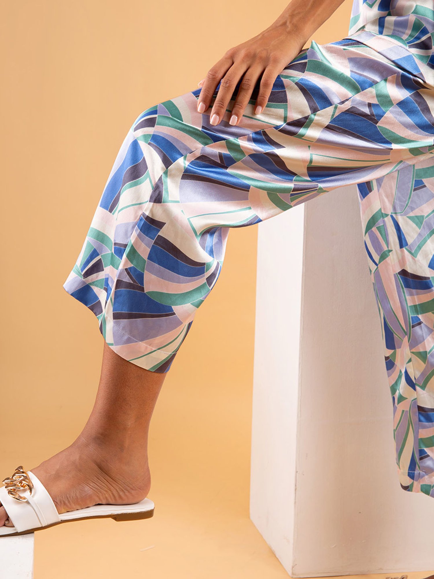 Dusk Attire Blue Azzuro Pyjama Set