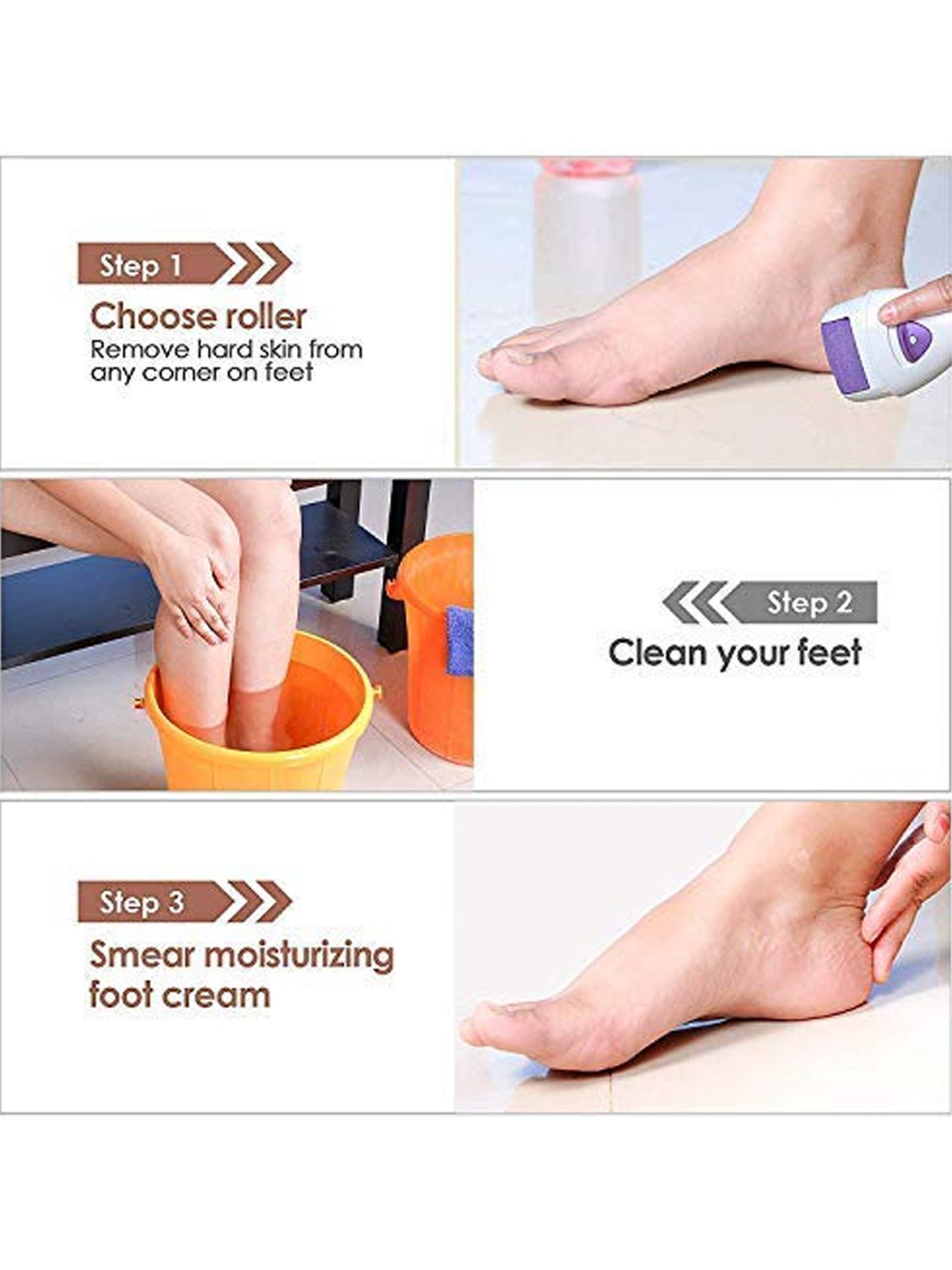 iGRiD IG1090 Rechargeable Callus Remover (White)