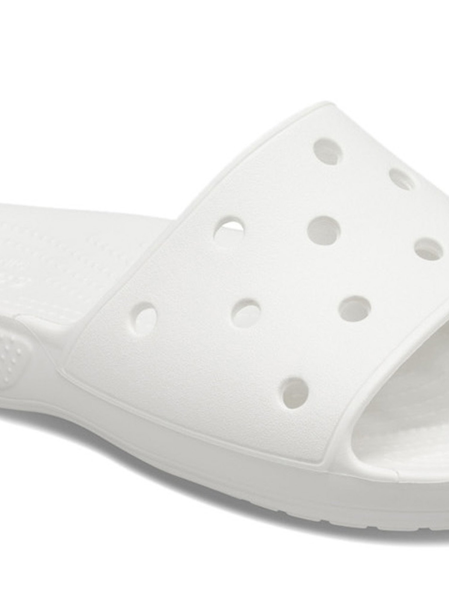 Crocs Men's Classic White Slides