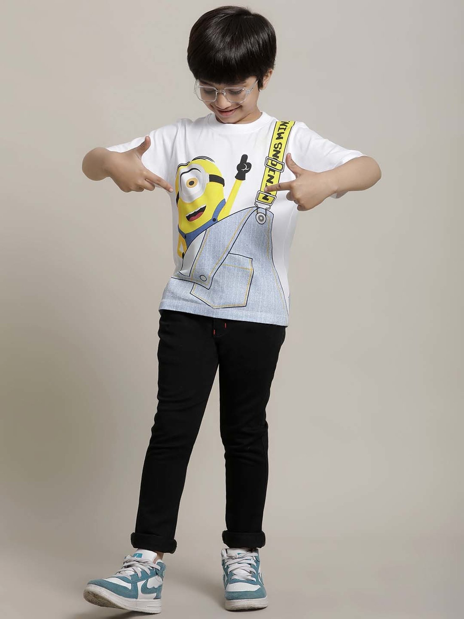 Kidsville Multicolor Cotton Printed T-Shirt
