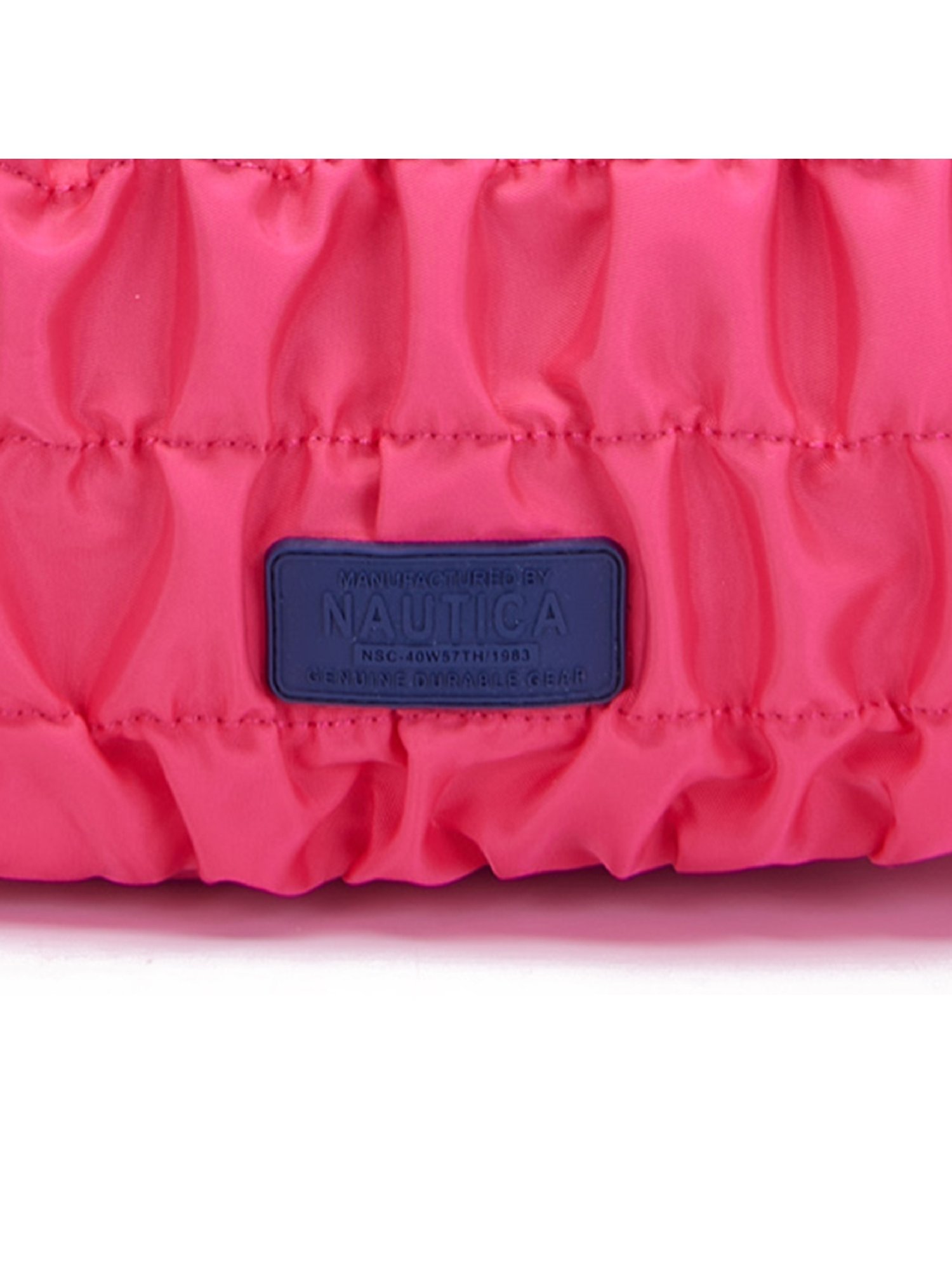 Nautica Fushia Solid Medium Hobo Handbag