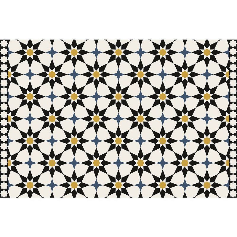 Tempaper 1'8"x2'6" Soleil Indoor/Outdoor Vinyl Floor Rug