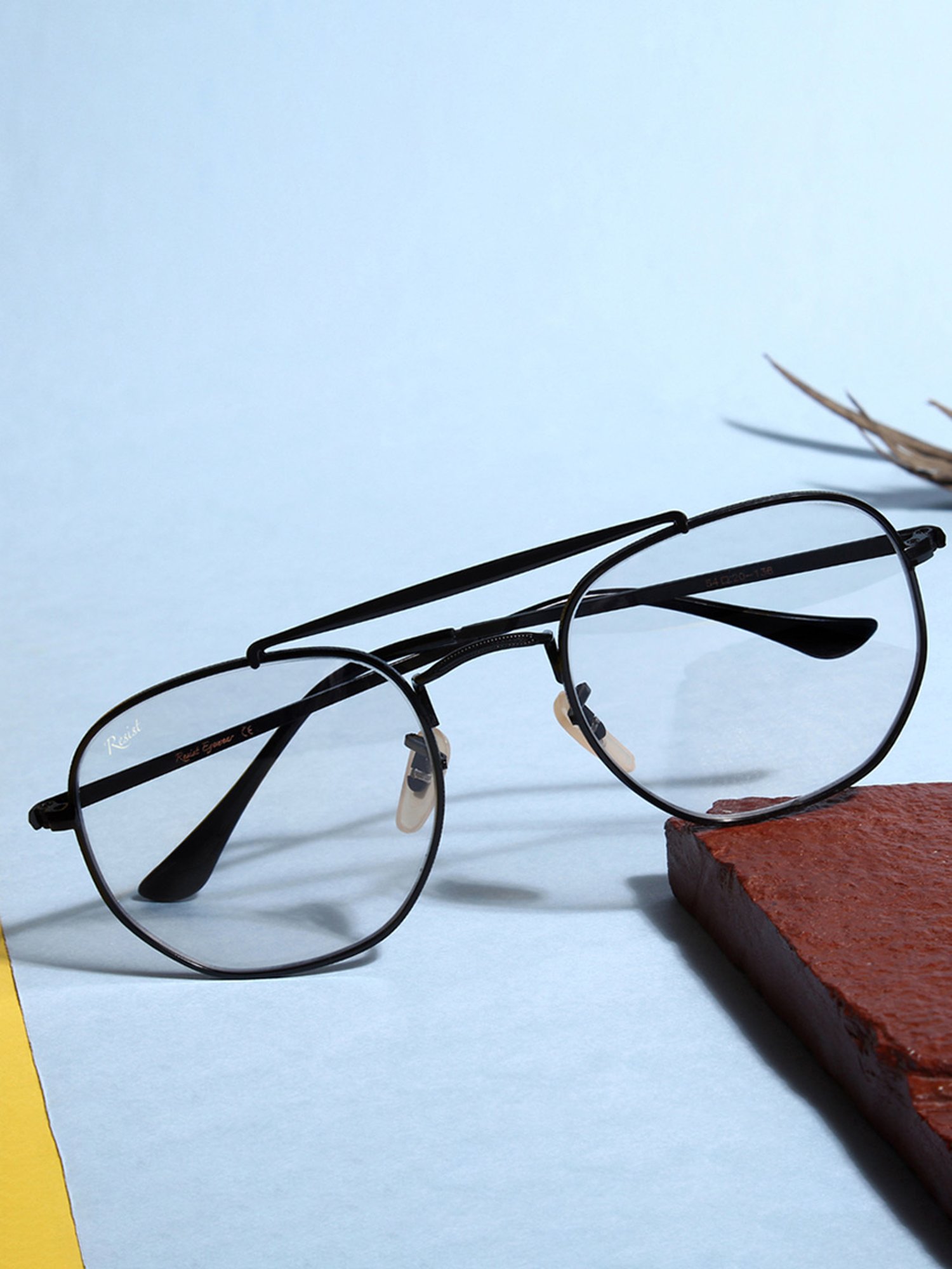 Resist Eyewear Clear UV Protection Unisex Sunglasses