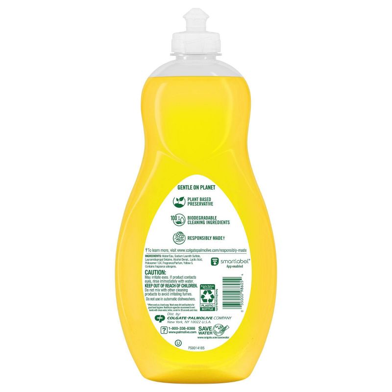 Palmolive Ultra Liquid Antibacterial Dish Soap - Lemon - 46 fl oz