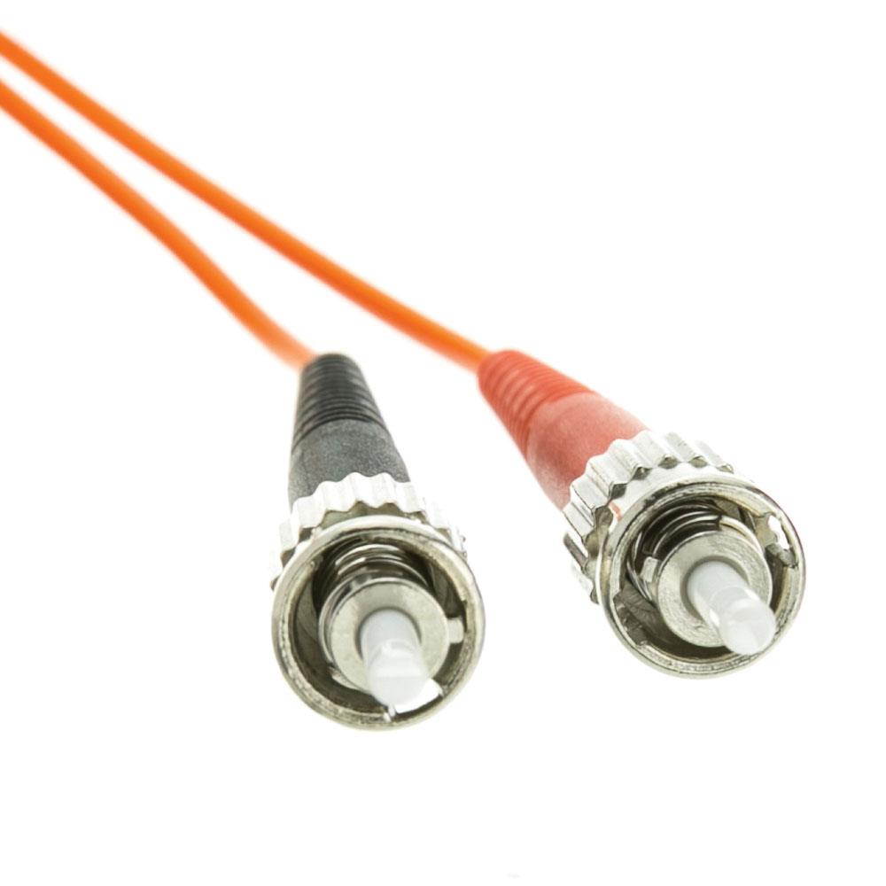 Fiber Optic Cable, LC / ST, Multimode, Duplex, 62.5/125, 7 meter (22.9 foot)