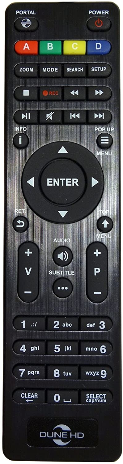 Dune HD remote control classic slim