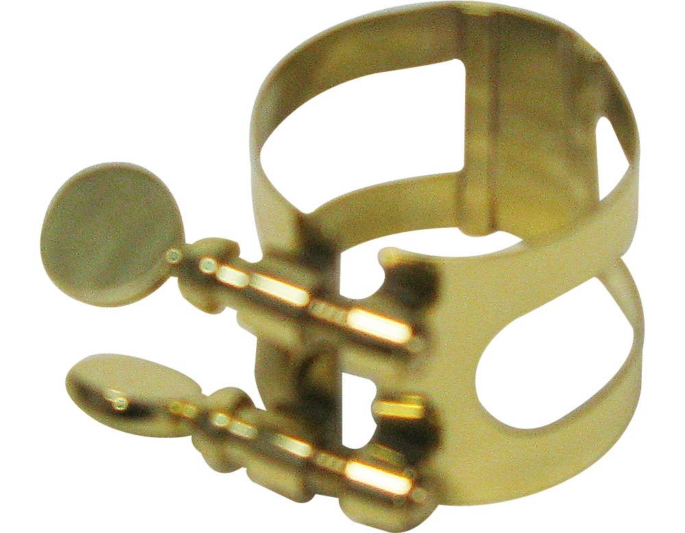 Bonade Alto Saxophone Ligature Alto Sax - Brass - Inverted