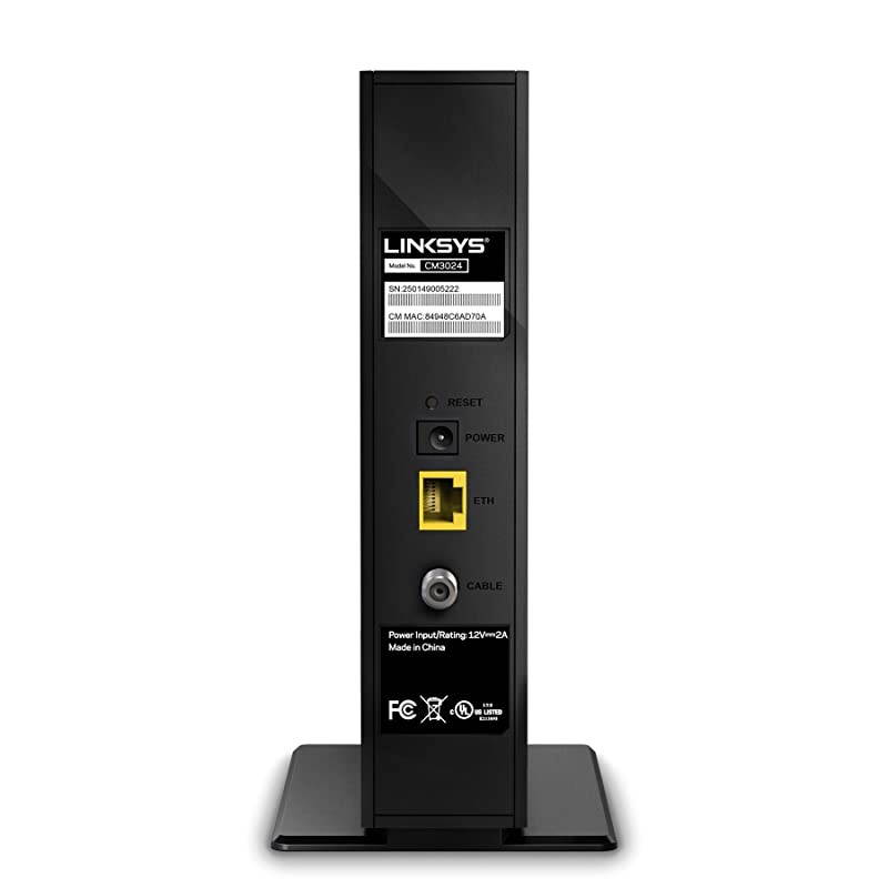 CM3024 High Speed DOCSIS 30 24x8 Cable Modem Certified for ComcastXfinity Time Warner Cox Charter Modem Only No Wifi Functionality
