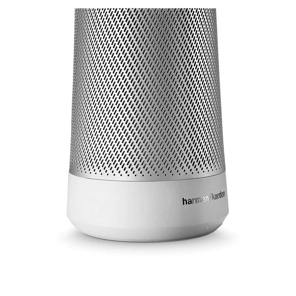 Harman Kardon INVOKE Voice-Activated Speaker with Cortana HKINVOKESILAM (Silver)
