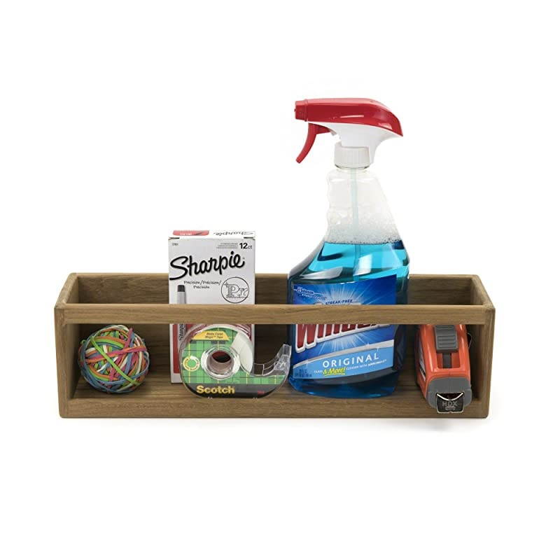 62522 Teak Audio Cassette Rack