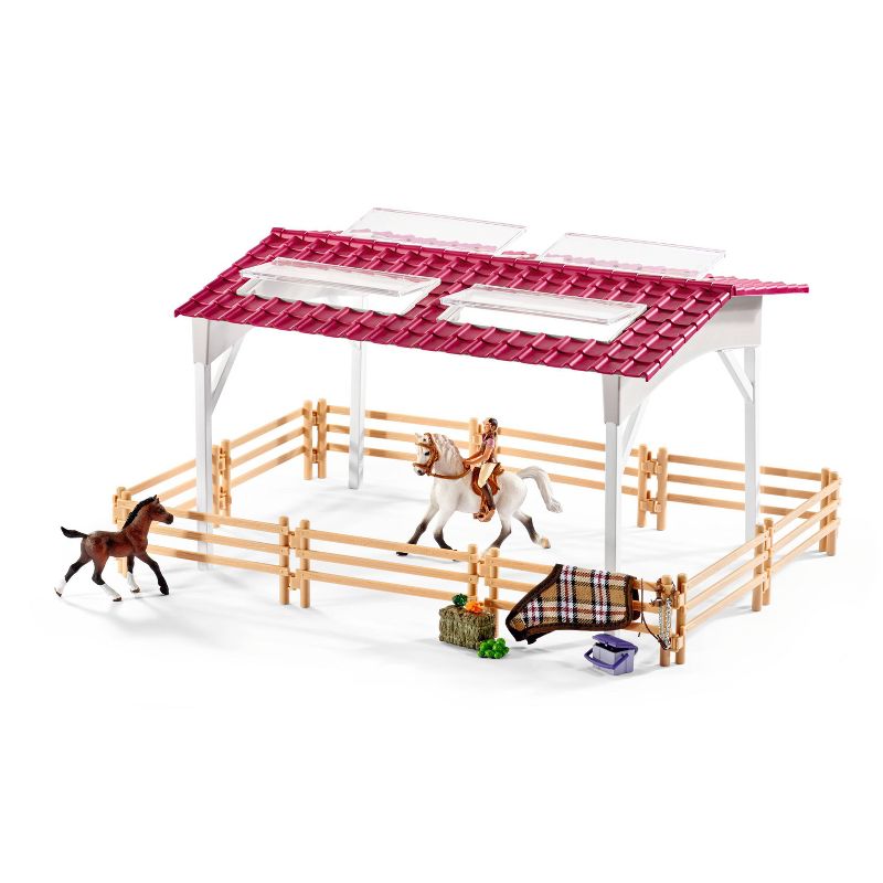 Schleich Riding Center with Rider and Horses