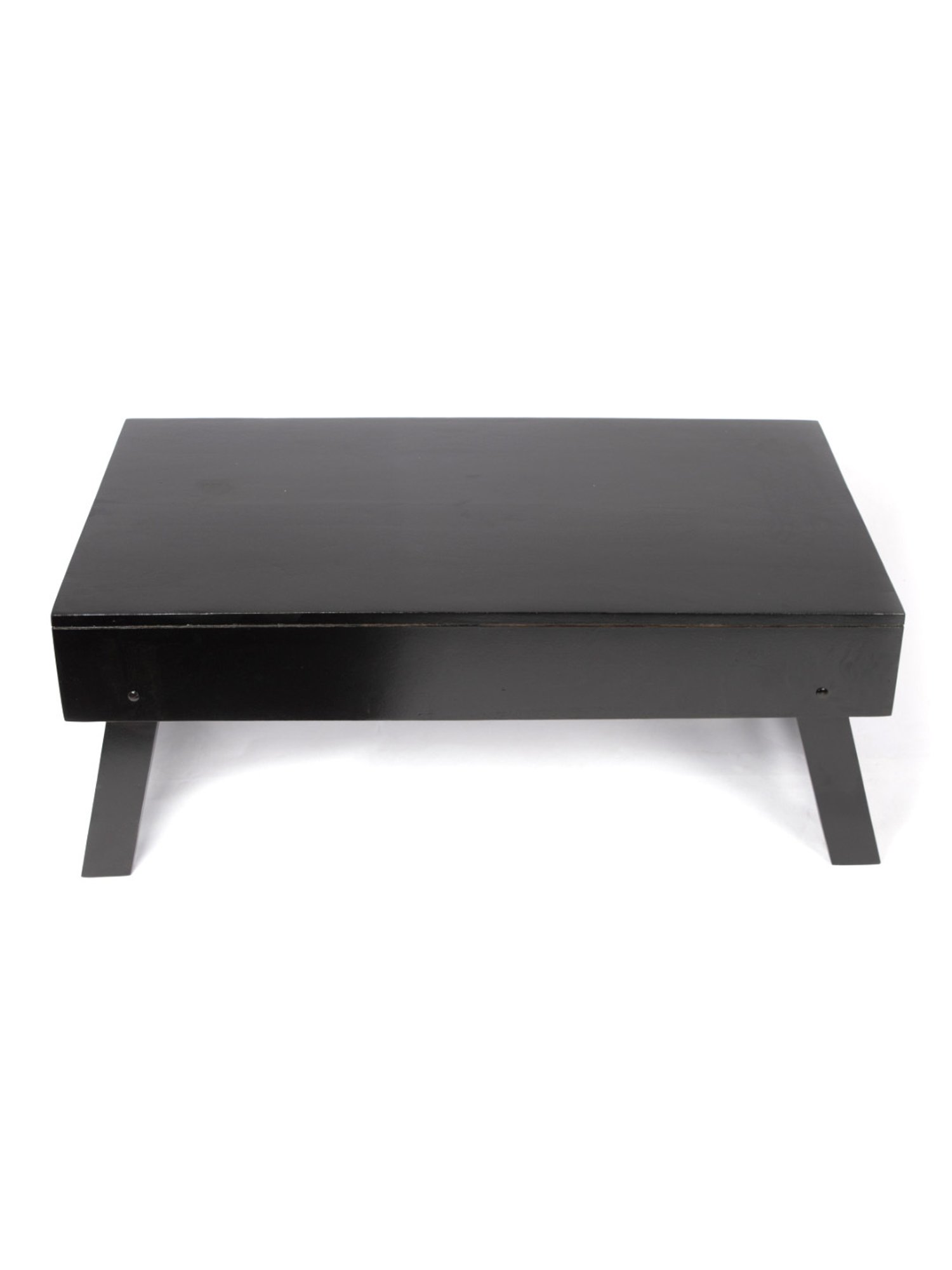 Ikiriya Kassel Solid Dark Brown Wood Coffee Table