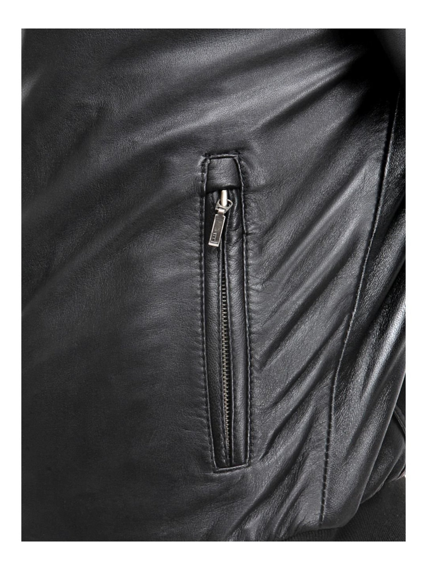 Teakwood Leathers Black Comfort Fit Jacket