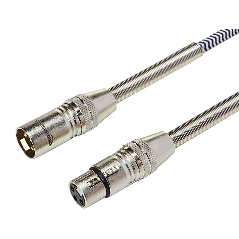 3 Pin Microphone Cable 152 m50f Silver