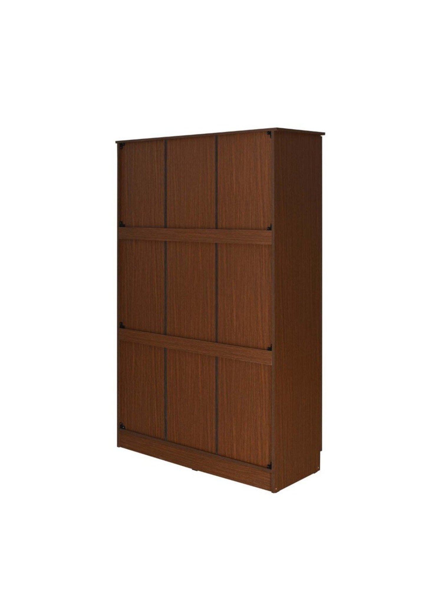 Godrej Interio Ewa Brown Engineered Wood 4 Door Wardrobe