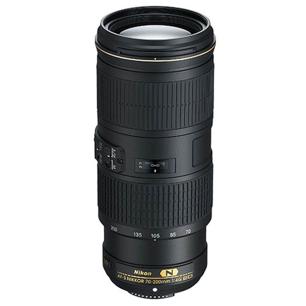 Nikon AF-S NIKKOR 70-200mm f/4G ED VR Telephoto Zoom Lens with Essential Accessory Kit
