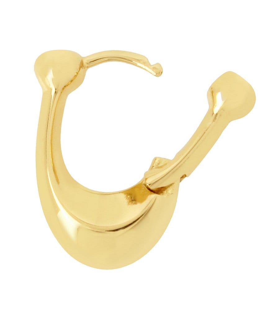 Sanctuary Project Semi Precious Turquoise and White Howlite Three Stone Stud Earrings Gold