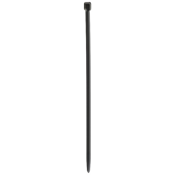 Temperature-Rated Cable Ties, 100 Pack (7.5 In.; Black)