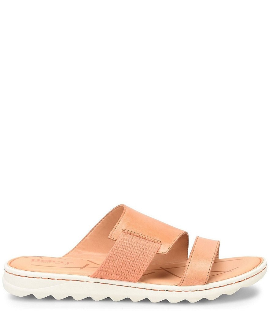 Born Oceana Slide-On Leather Sandals