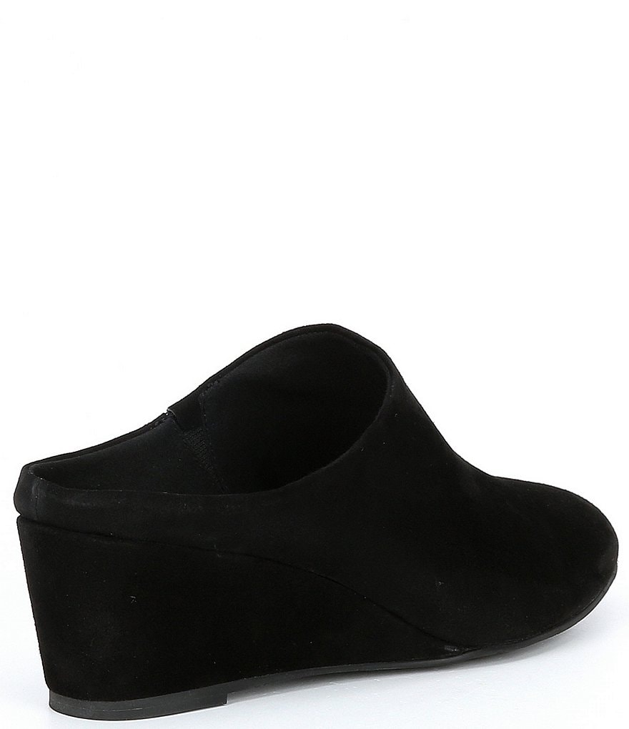 Pelle Moda Kiko Suede Wedge Mules