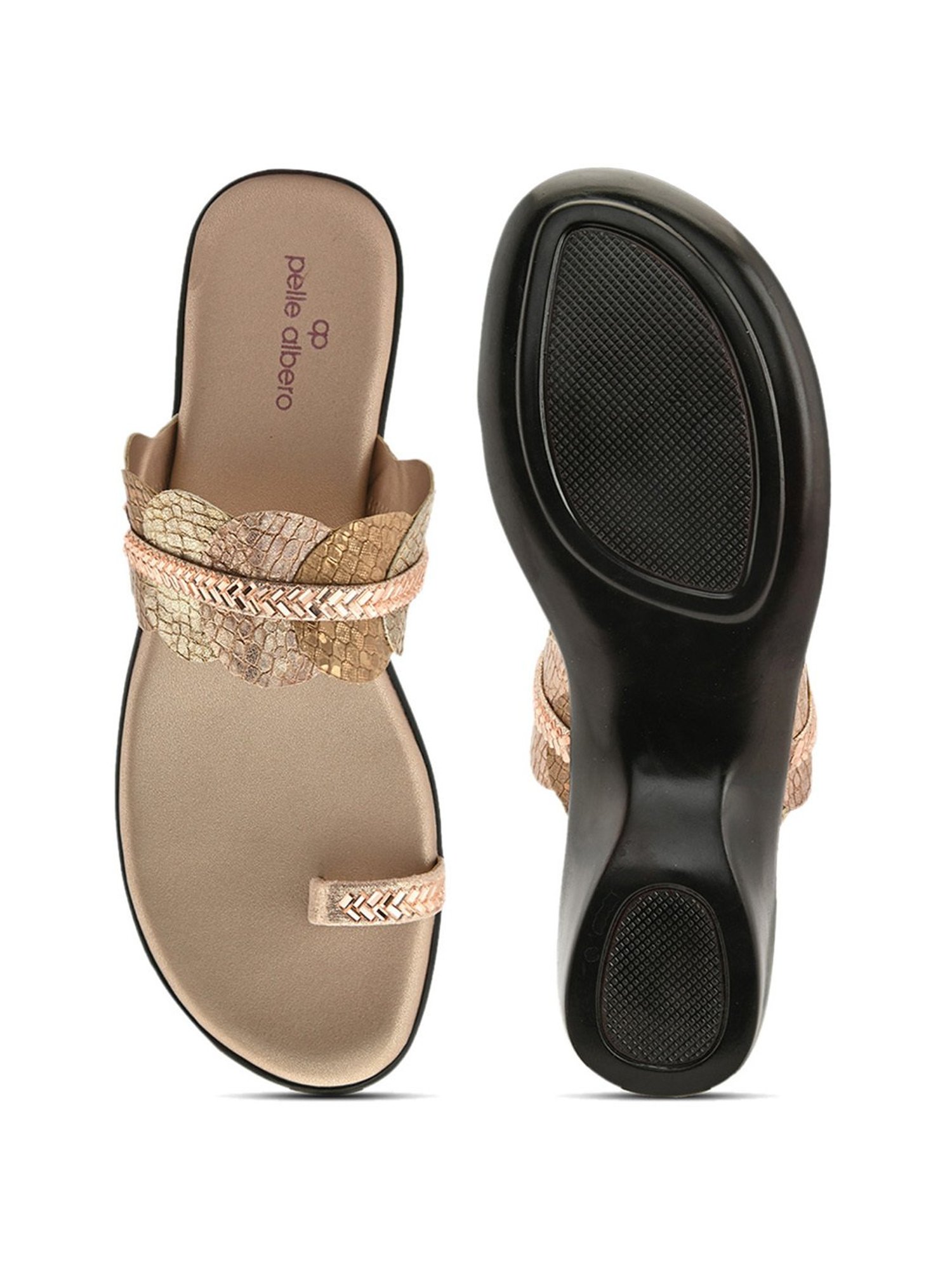 Pelle Albero Women's Sultan Toe Ring Wedges