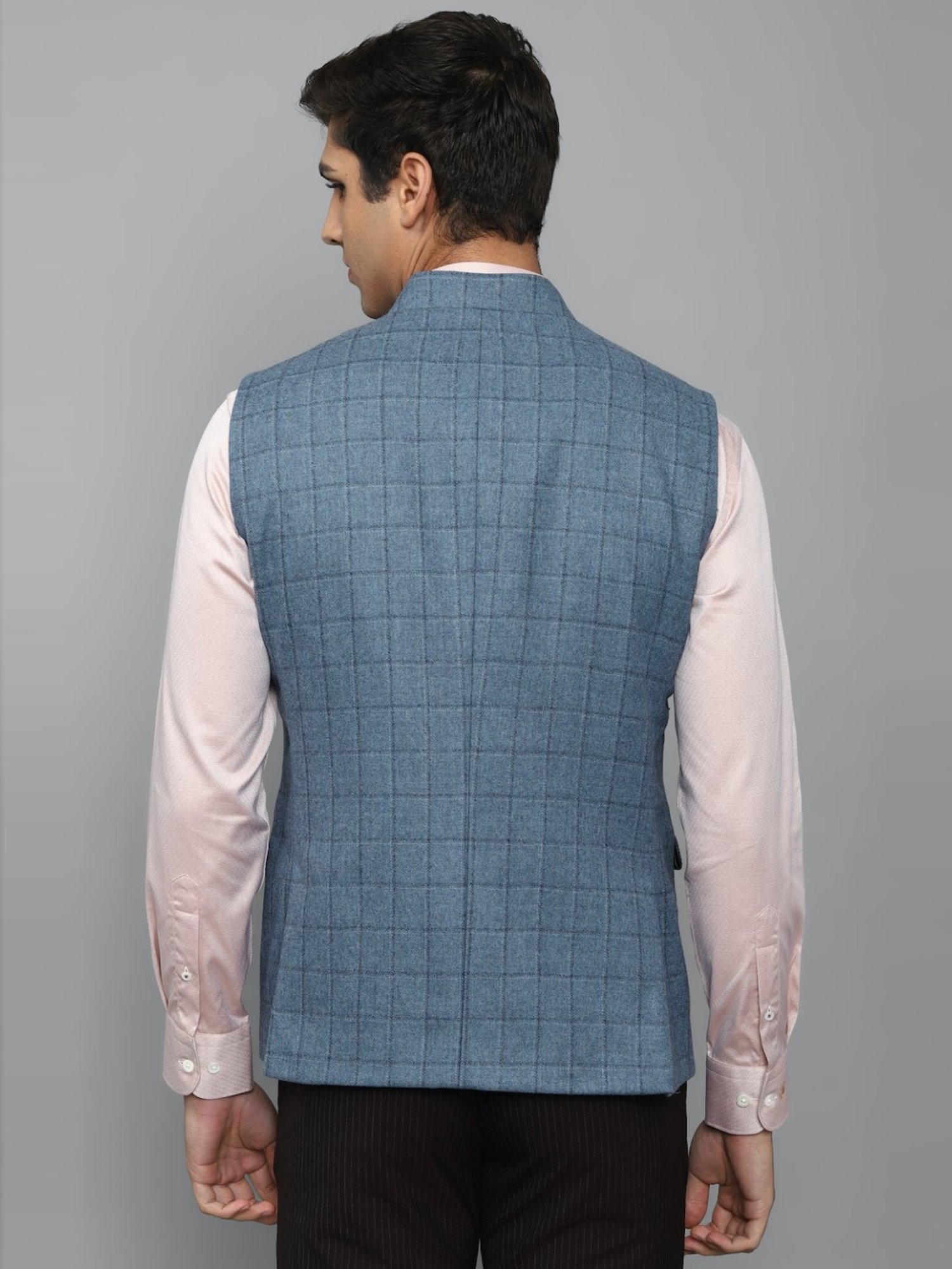 Fabindia Multicolor Regular Fit Printed Cotton Nehru Jacket