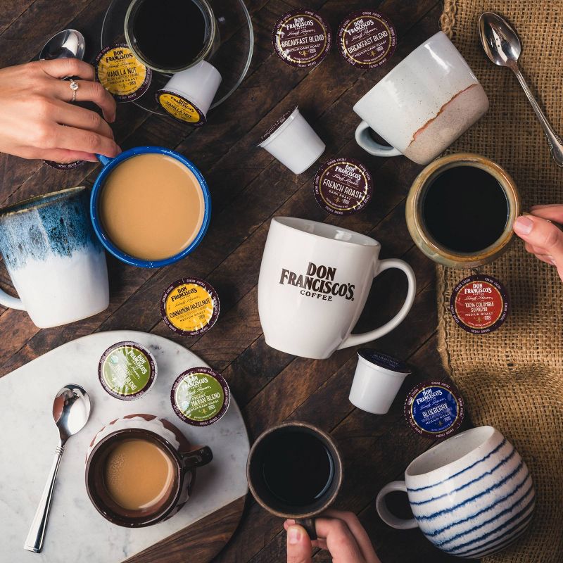 Don Francisco's Vanilla Nut Medium Roast Coffee - Single Serve Pods - 24ct